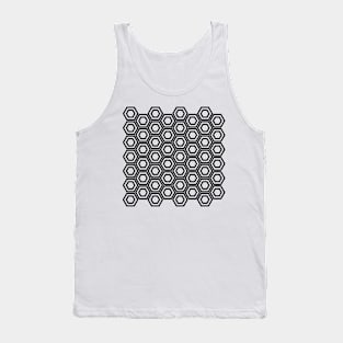 Hex Pattern Tank Top